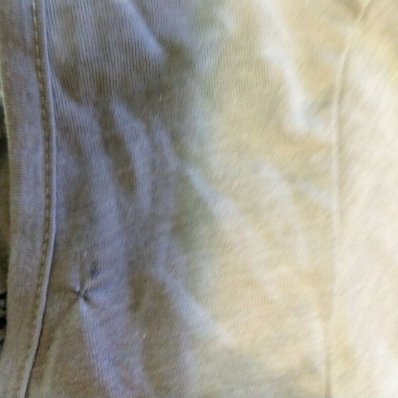 Justice League Neighborhood Watch Womens Top Size XL Gray Caged Back Sid… - Picture 6 of 8